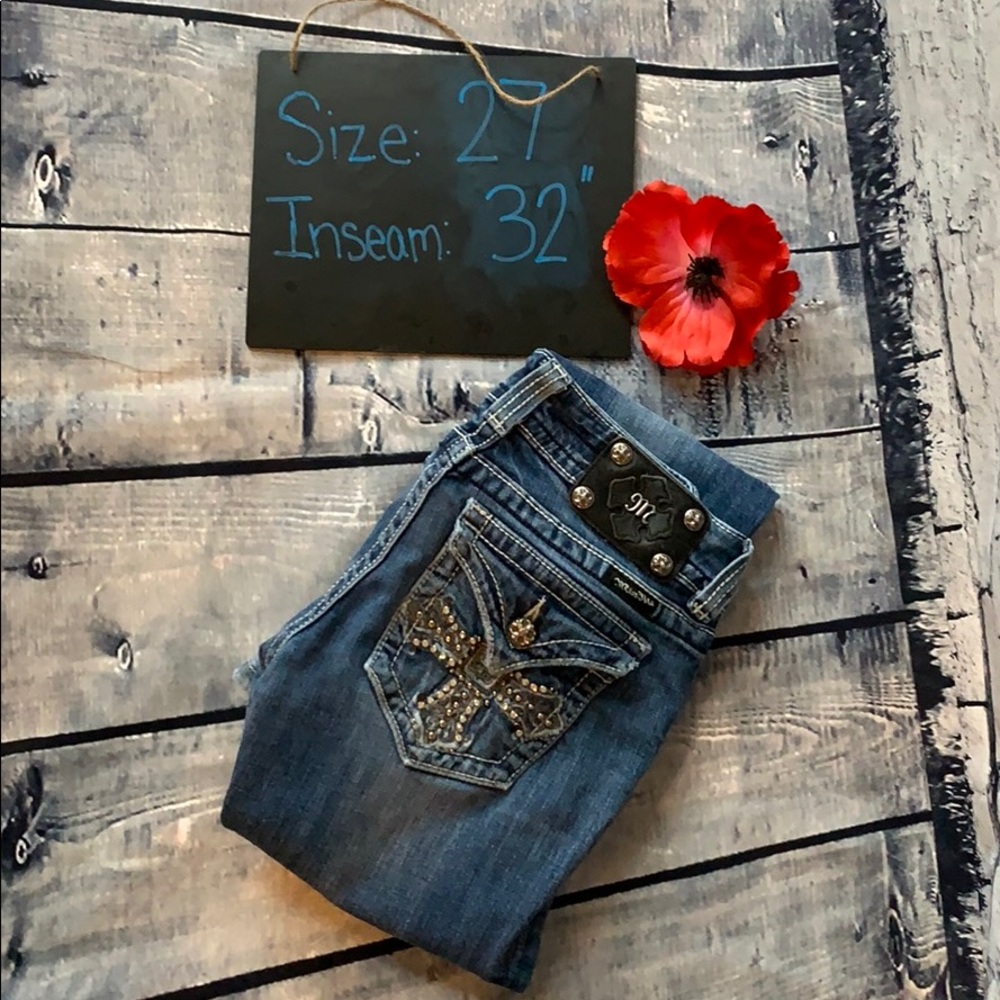 Miss Me Boot Cut Jeans Size 27